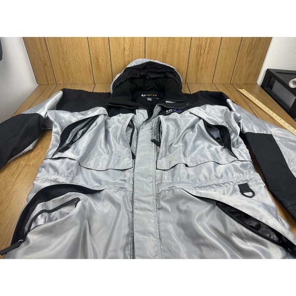 Vintage‎ Eddie Bauer EBTEK Men's XXL THINSULATE Hooded Jacket Coat EUC 8920 - Picture 7 of 16